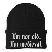 I'm Not Old I'm Medieval Joust Medieval Jousting Ren Faire Beanie thumb 0