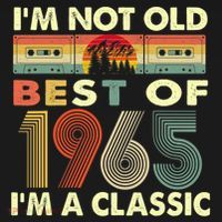I'm Not Old I'm A Classic Vintage 1965 57th Birthday Gifts T-Shirt thumb 7