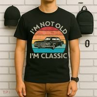Im Not Old Im Classic Car Birthday Men S Dad Fathers T-Shirt thumb 6