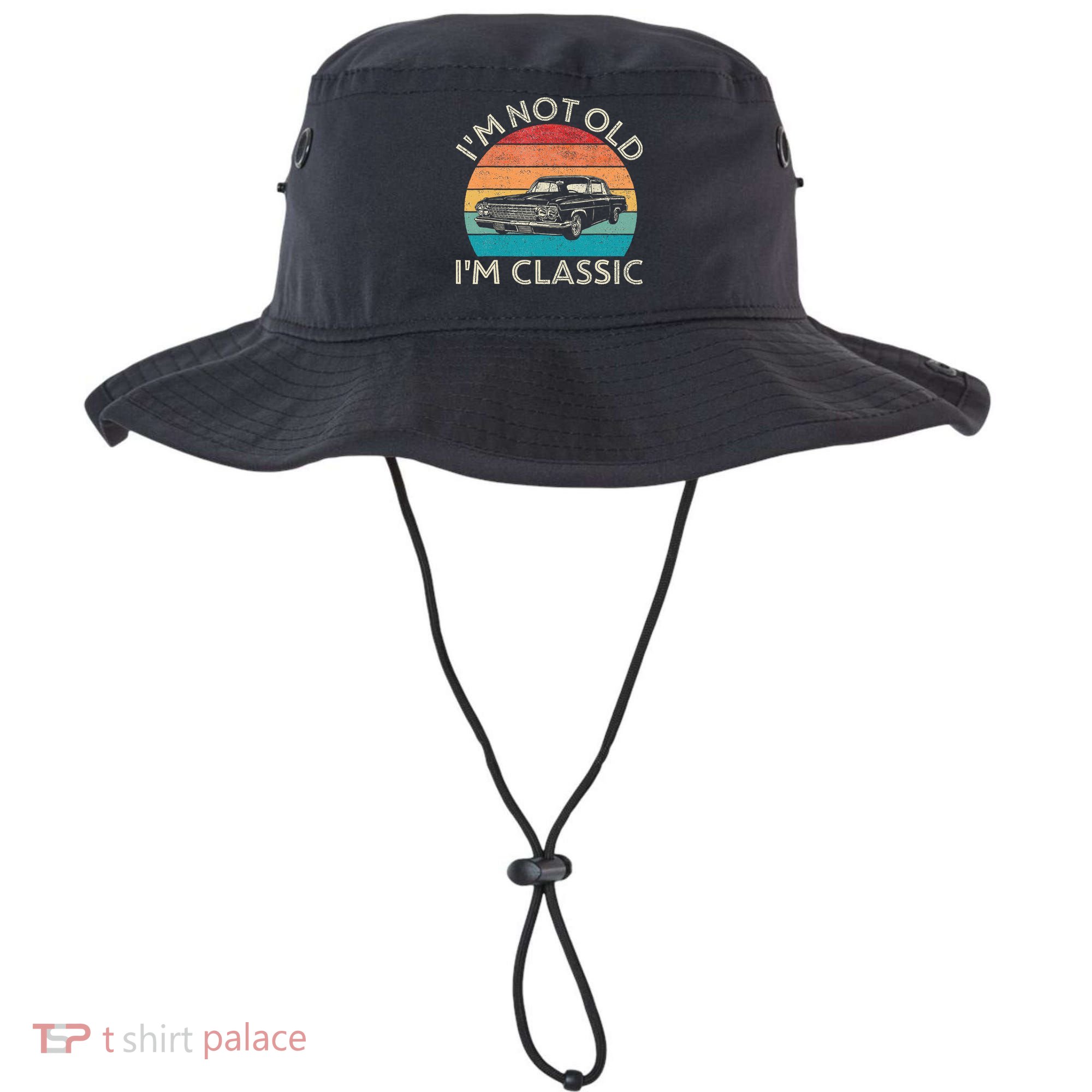 Im Not Old Im Classic Car Birthday Men S Dad Fathers Bucket Hat