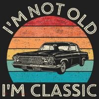 Im Not Old Im Classic Car Birthday Men S Dad Fathers Beanie thumb 2