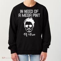 In Need Of A Mega Pint Of Wine Funny Women's Sweatshirt thumb 0