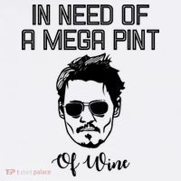 In Need Of A Mega Pint Of Wine Funny Women's Hoodie thumb 2