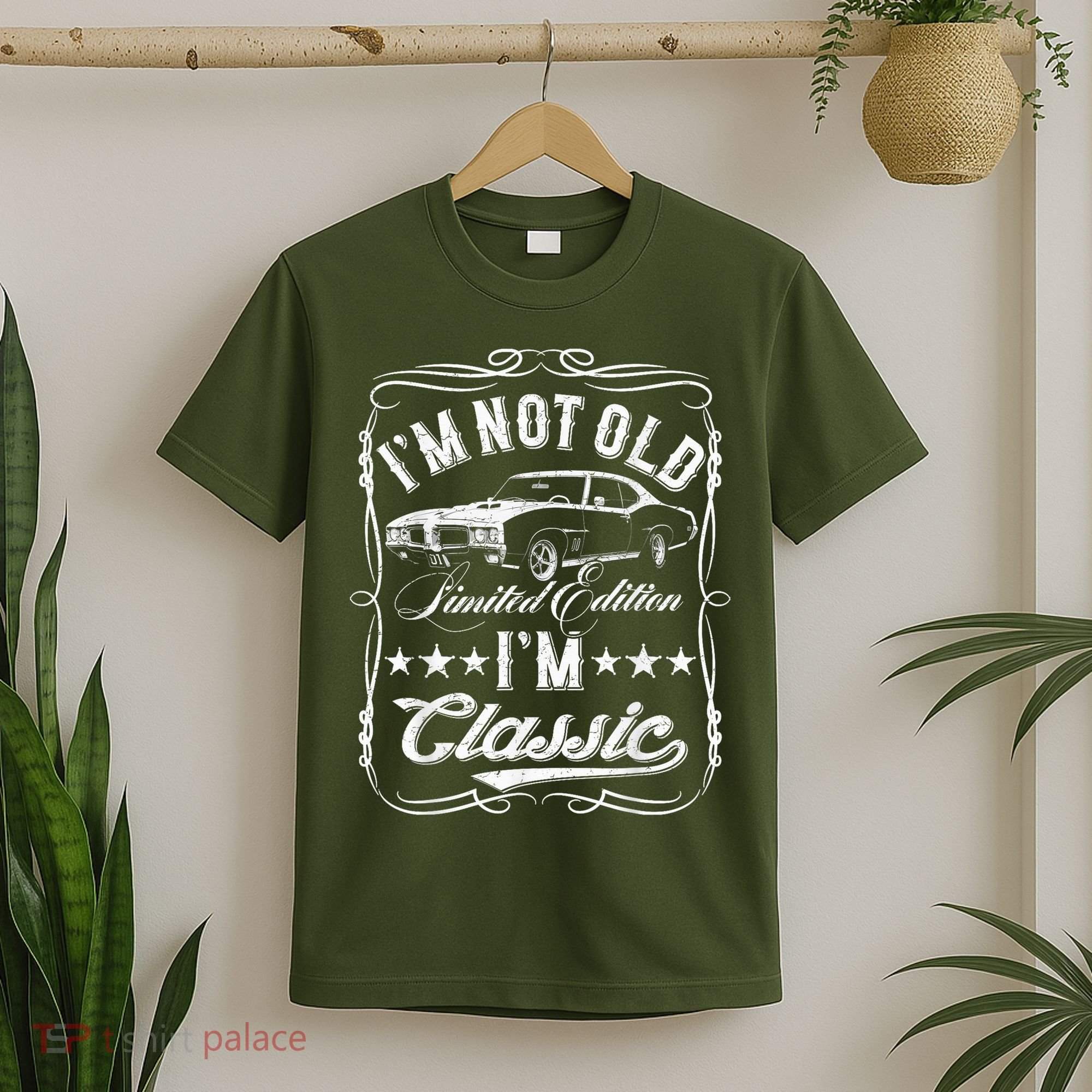I'M Not Old I'M Classic Car Vintage S & Cars T-Shirt