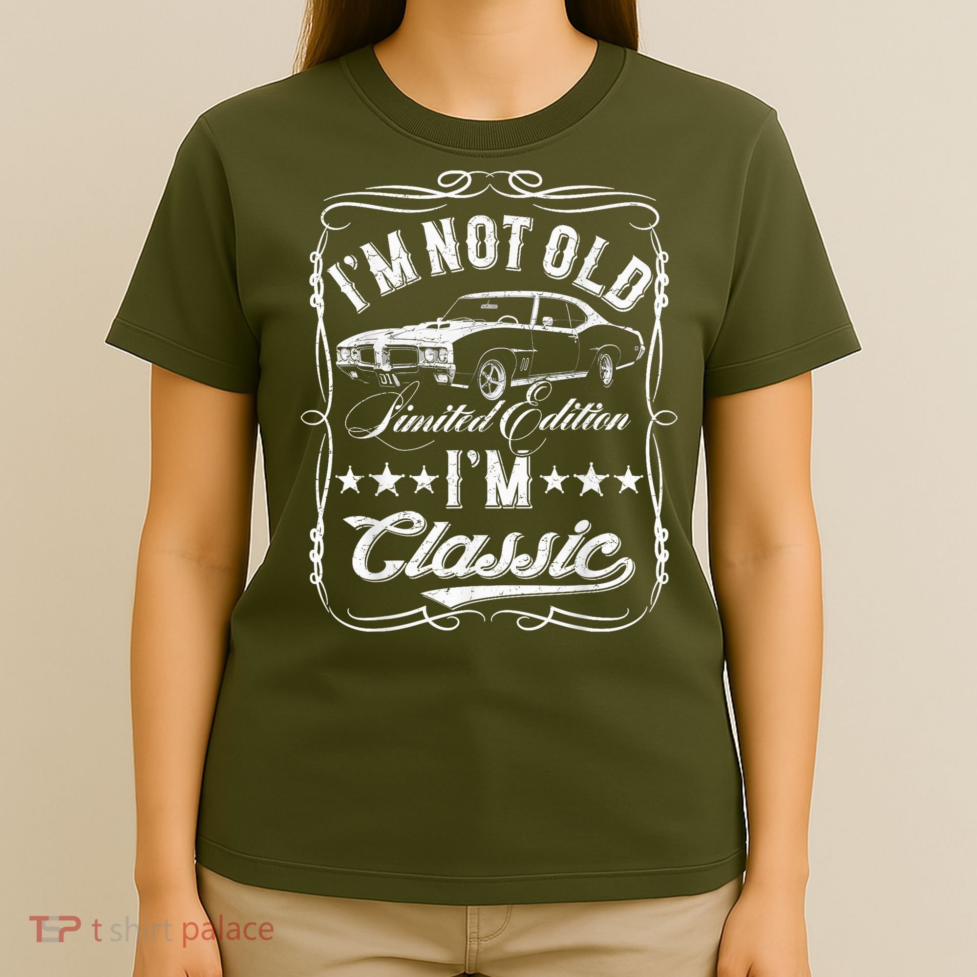 I'M Not Old I'M Classic Car Vintage S & Cars T-Shirt