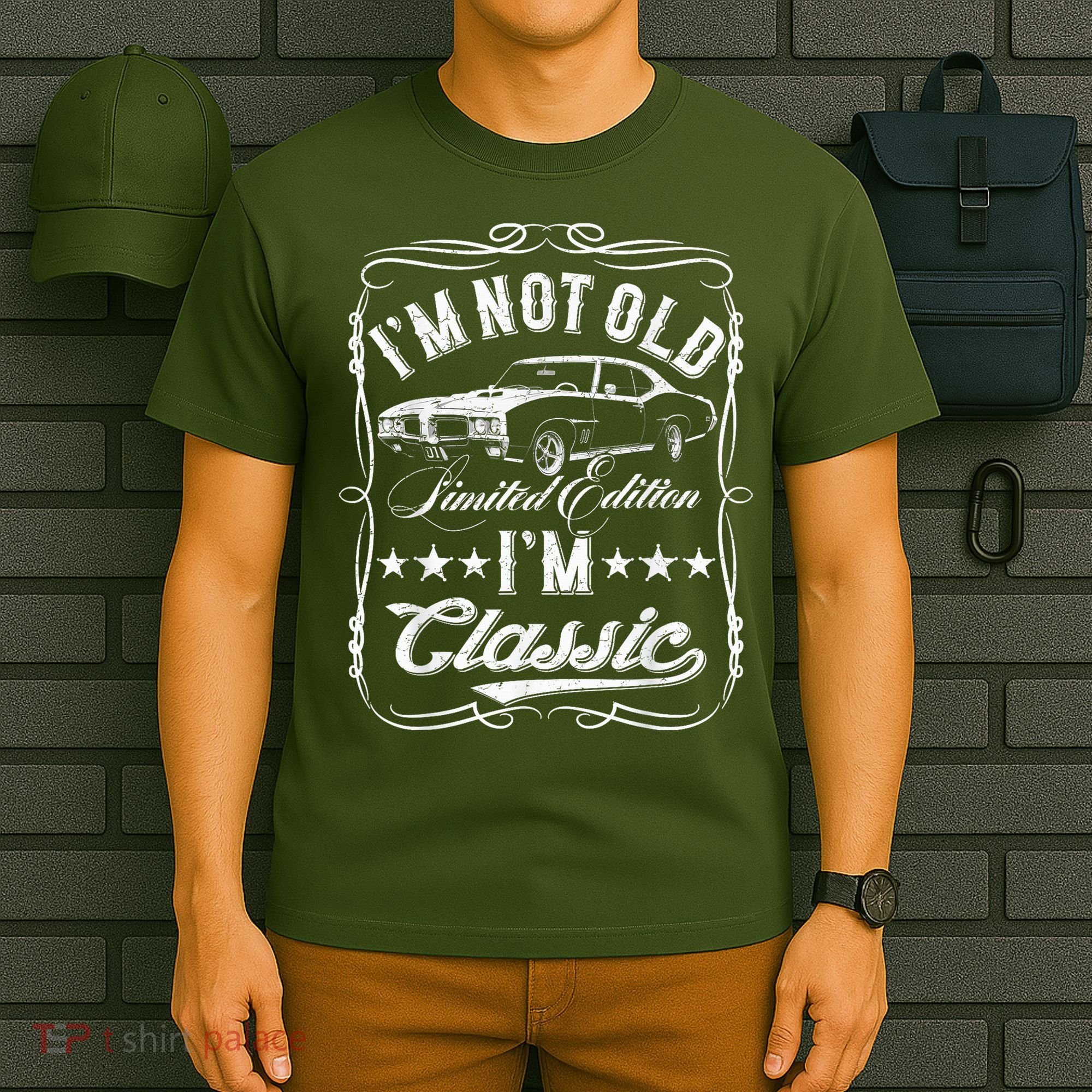 I'M Not Old I'M Classic Car Vintage S & Cars T-Shirt