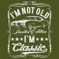 I'M Not Old I'M Classic Car Vintage S & Cars T-Shirt thumb 7