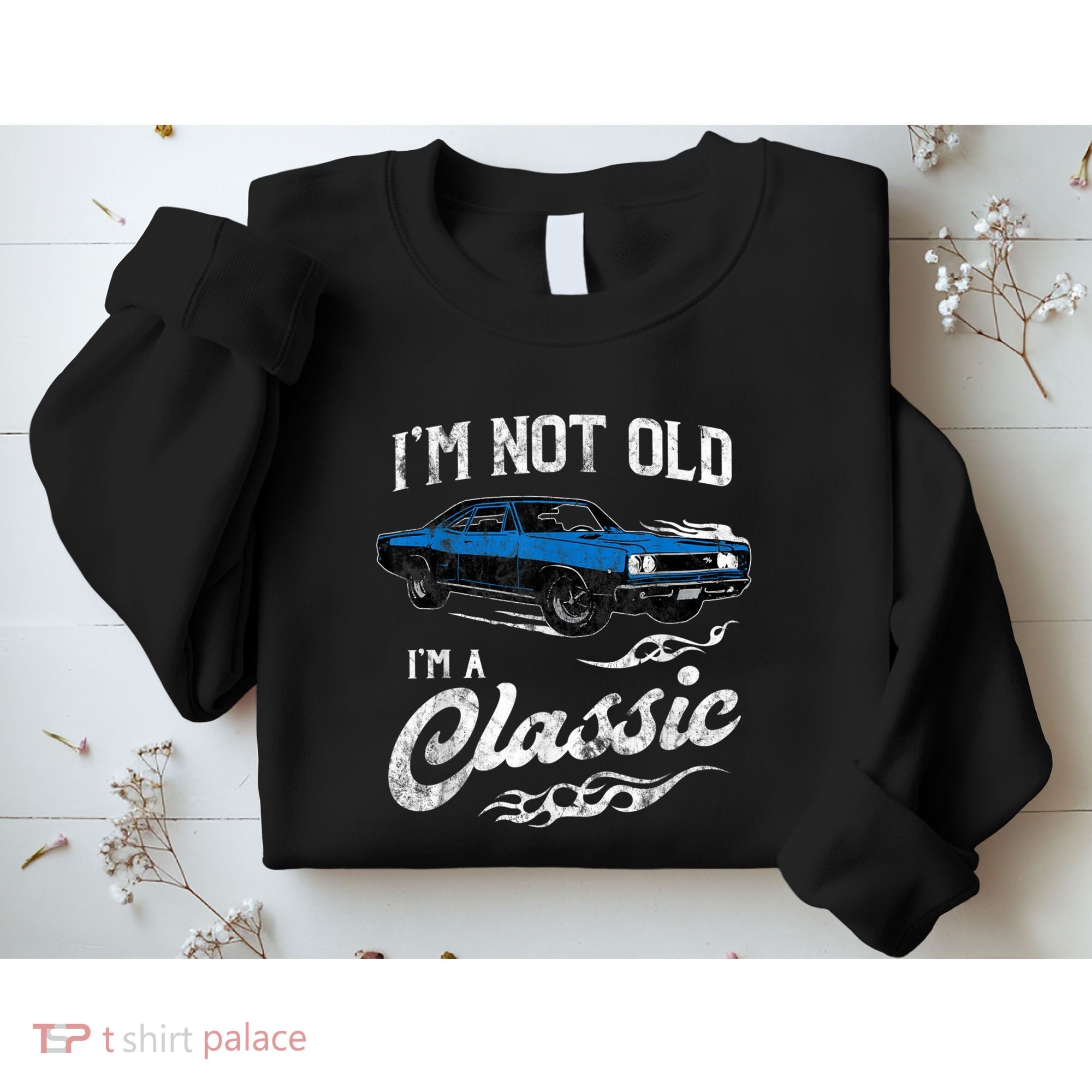 I'm Not Old I'm Classic Funny 60s Muscle Car Lover Gift Sweatshirt