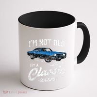 I'm Not Old I'm Classic Funny 60s Muscle Car Lover Gift Coffee Mug thumb 1