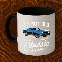 I'm Not Old I'm Classic Funny 60s Muscle Car Lover Gift Coffee Mug thumb 2