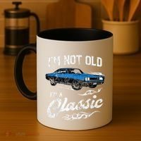 I'm Not Old I'm Classic Funny 60s Muscle Car Lover Gift Coffee Mug thumb 4