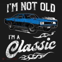 I'm Not Old I'm Classic Funny 60s Muscle Car Lover Gift Women's Hoodie thumb 2