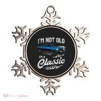 I'm Not Old I'm Classic Funny 60s Muscle Car Lover Gift Ornament thumb 0
