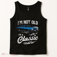I'm Not Old I'm Classic Funny 60s Muscle Car Lover Gift Tank Top thumb 2