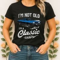 I'm Not Old I'm Classic Funny 60s Muscle Car Lover Gift Women's T-Shirt thumb 2