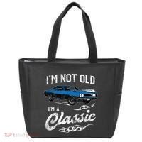 I'm Not Old I'm Classic Funny 60s Muscle Car Lover Gift Tote Bag thumb 0