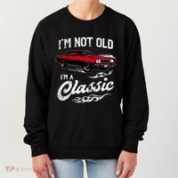 IM Not Old IM Classic Funny 60s Muscle Car Lover Gift Women's Sweatshirt thumb 0
