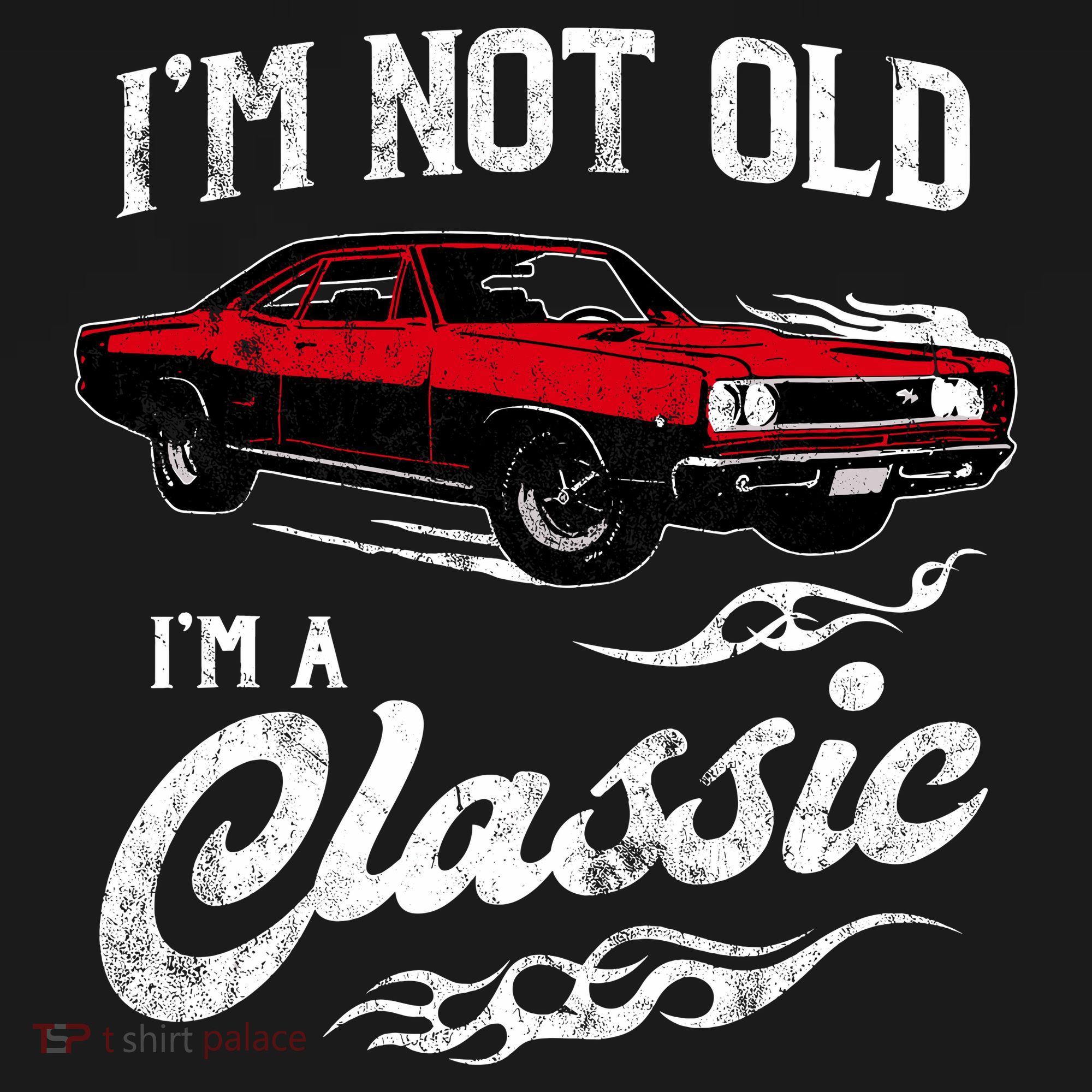 IM Not Old IM Classic Funny 60s Muscle Car Lover Gift Backpack