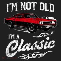 IM Not Old IM Classic Funny 60s Muscle Car Lover Gift Beanie thumb 2