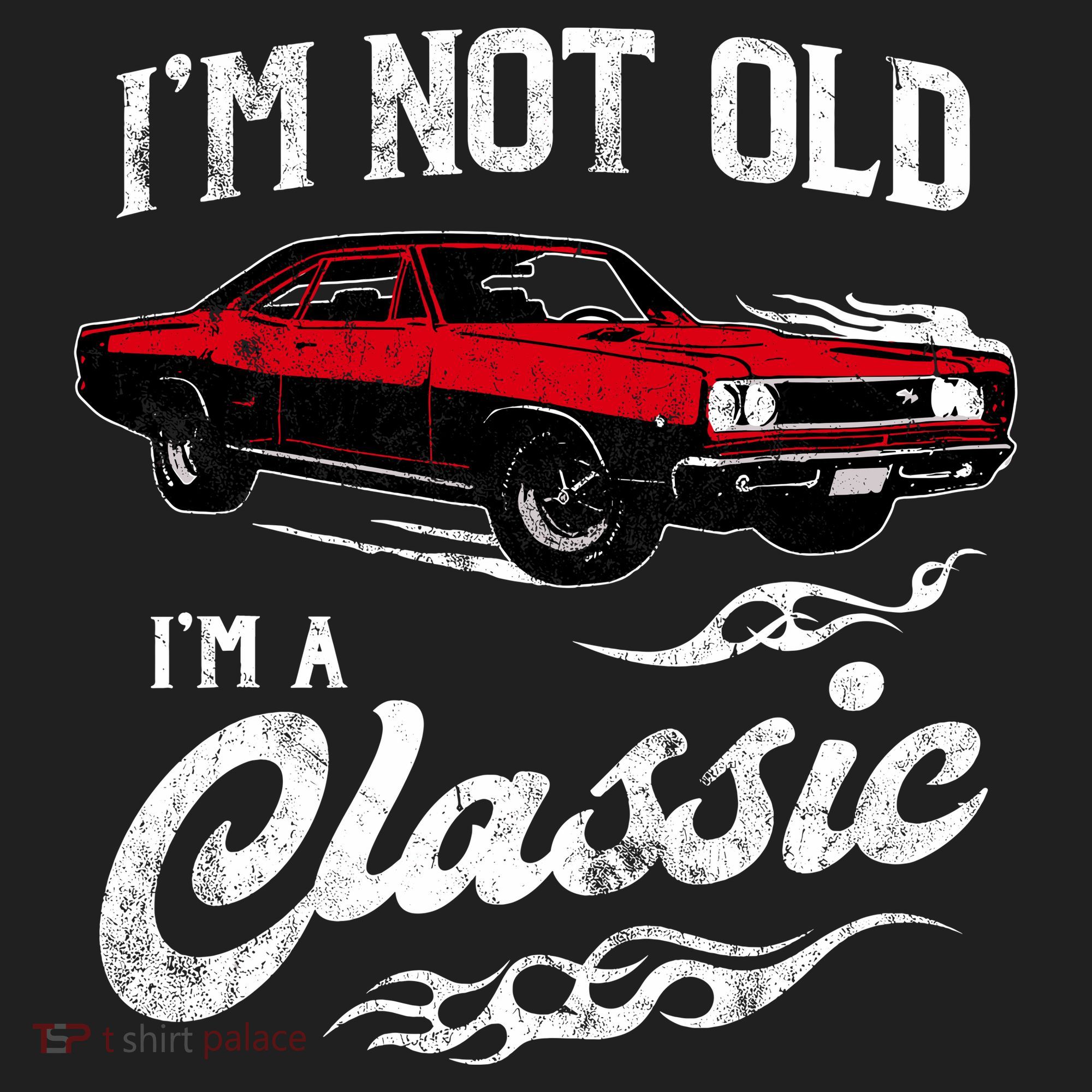 IM Not Old IM Classic Funny 60s Muscle Car Lover Gift Beanie