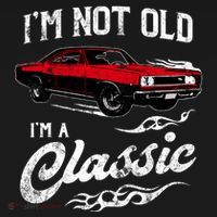 IM Not Old IM Classic Funny 60s Muscle Car Lover Gift Women's Hoodie thumb 2