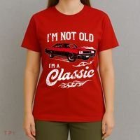 IM Not Old IM Classic Funny 60s Muscle Car Lover Gift T-Shirt thumb 4