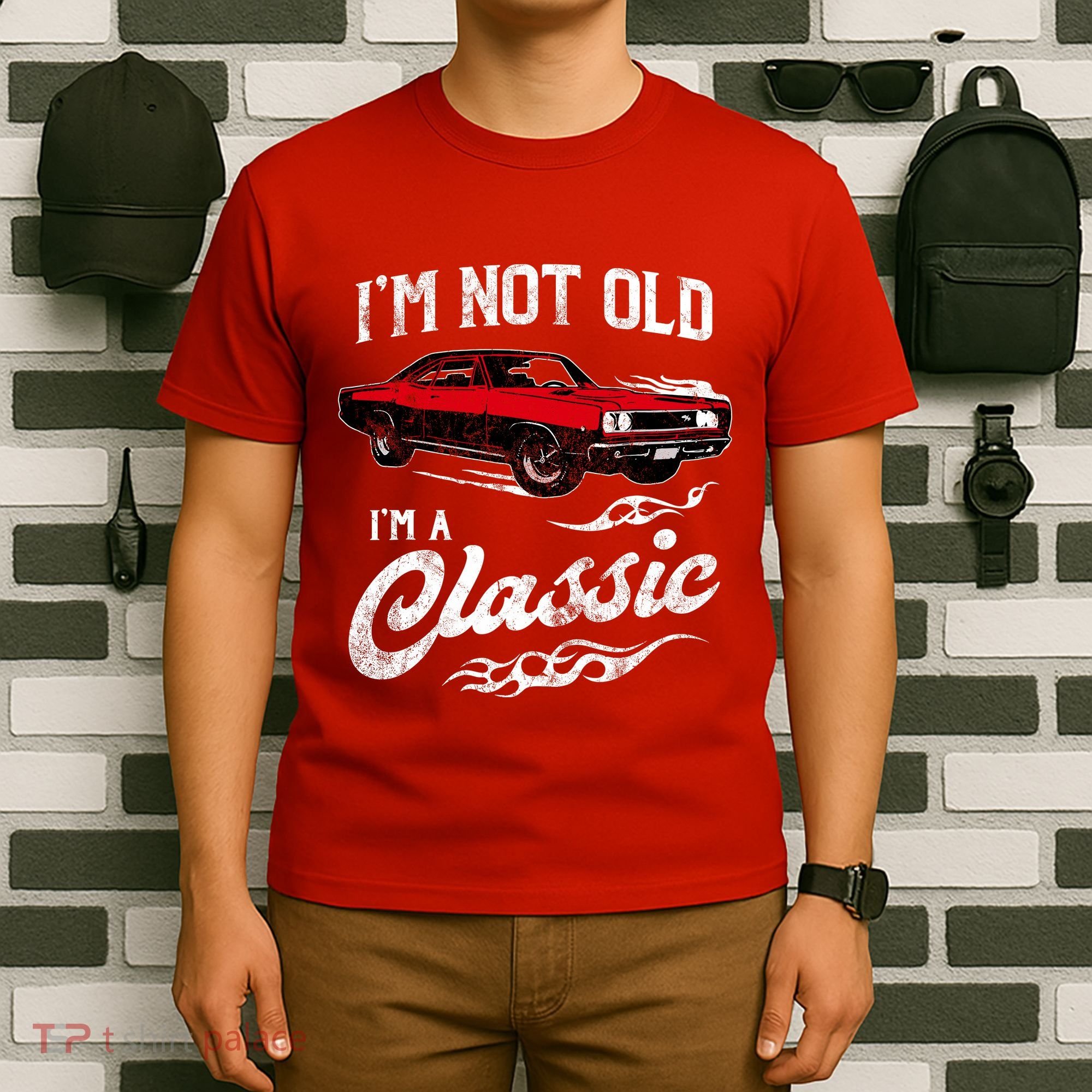 IM Not Old IM Classic Funny 60s Muscle Car Lover Gift T-Shirt