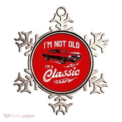 IM Not Old IM Classic Funny 60s Muscle Car Lover Gift Ornament
