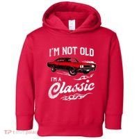 IM Not Old IM Classic Funny 60s Muscle Car Lover Gift Toddler Hoodie thumb 0