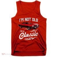IM Not Old IM Classic Funny 60s Muscle Car Lover Gift Tank Top thumb 0
