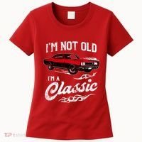IM Not Old IM Classic Funny 60s Muscle Car Lover Gift Women's T-Shirt thumb 0