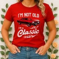 IM Not Old IM Classic Funny 60s Muscle Car Lover Gift Women's T-Shirt thumb 2