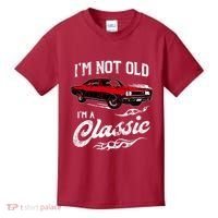 IM Not Old IM Classic Funny 60s Muscle Car Lover Gift Kids T-Shirt thumb 0