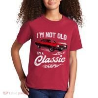 IM Not Old IM Classic Funny 60s Muscle Car Lover Gift Kids T-Shirt thumb 2