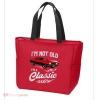 IM Not Old IM Classic Funny 60s Muscle Car Lover Gift Tote Bag thumb 3