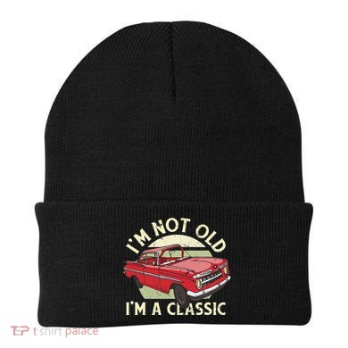 Im Not Old Im A Classic Car Men Dad Grandpa Beanie
