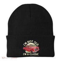 Im Not Old Im A Classic Car Men Dad Grandpa Beanie thumb 0