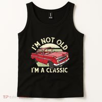 Im Not Old Im A Classic Car Men Dad Grandpa Tank Top thumb 2