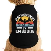 IM Not Procrastinating IM Doing Side Quests Rpg Dice Game Doggie Tank thumb 0