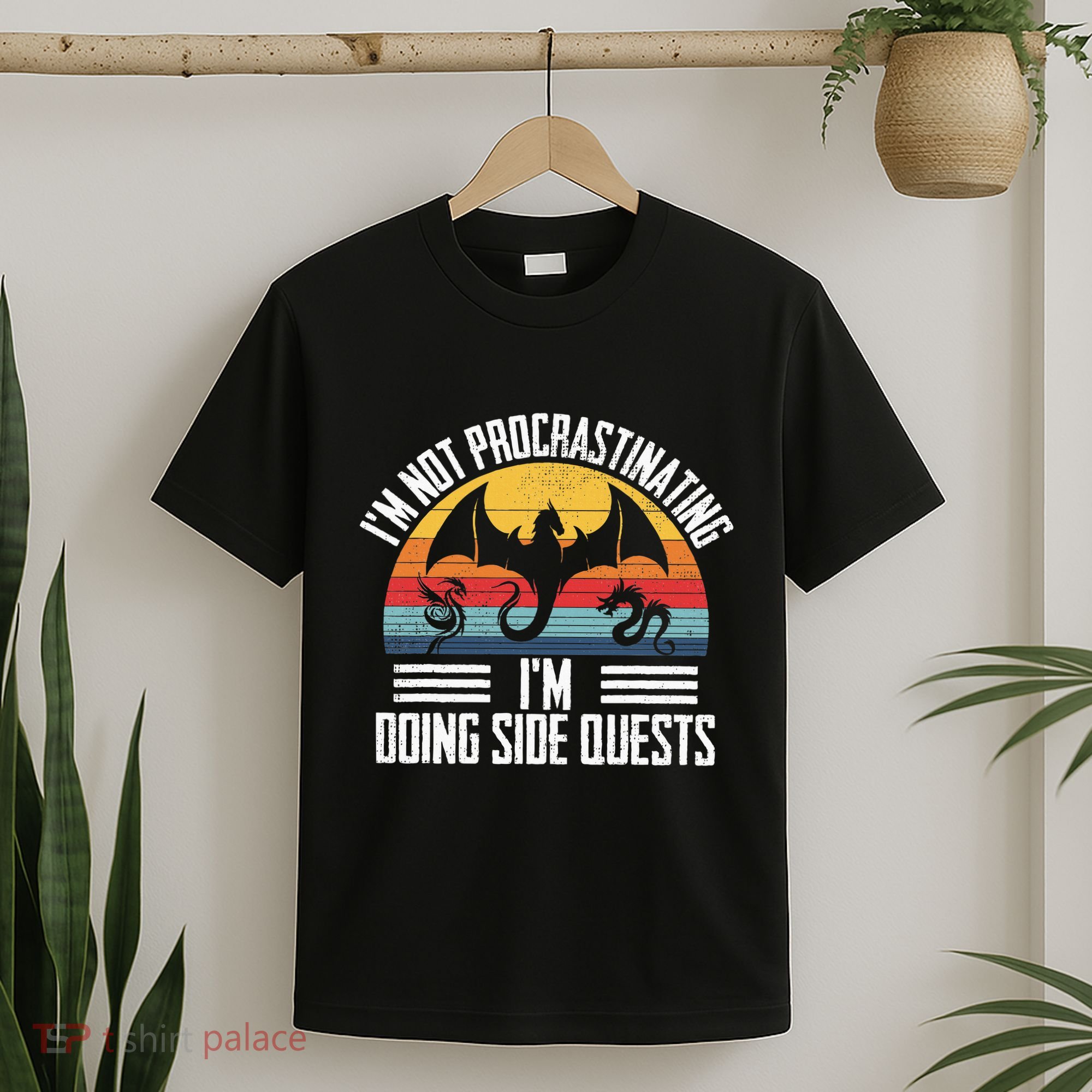 IM Not Procrastinating IM Doing Side Quests Rpg Dice Game T-Shirt