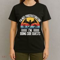 IM Not Procrastinating IM Doing Side Quests Rpg Dice Game T-Shirt thumb 4