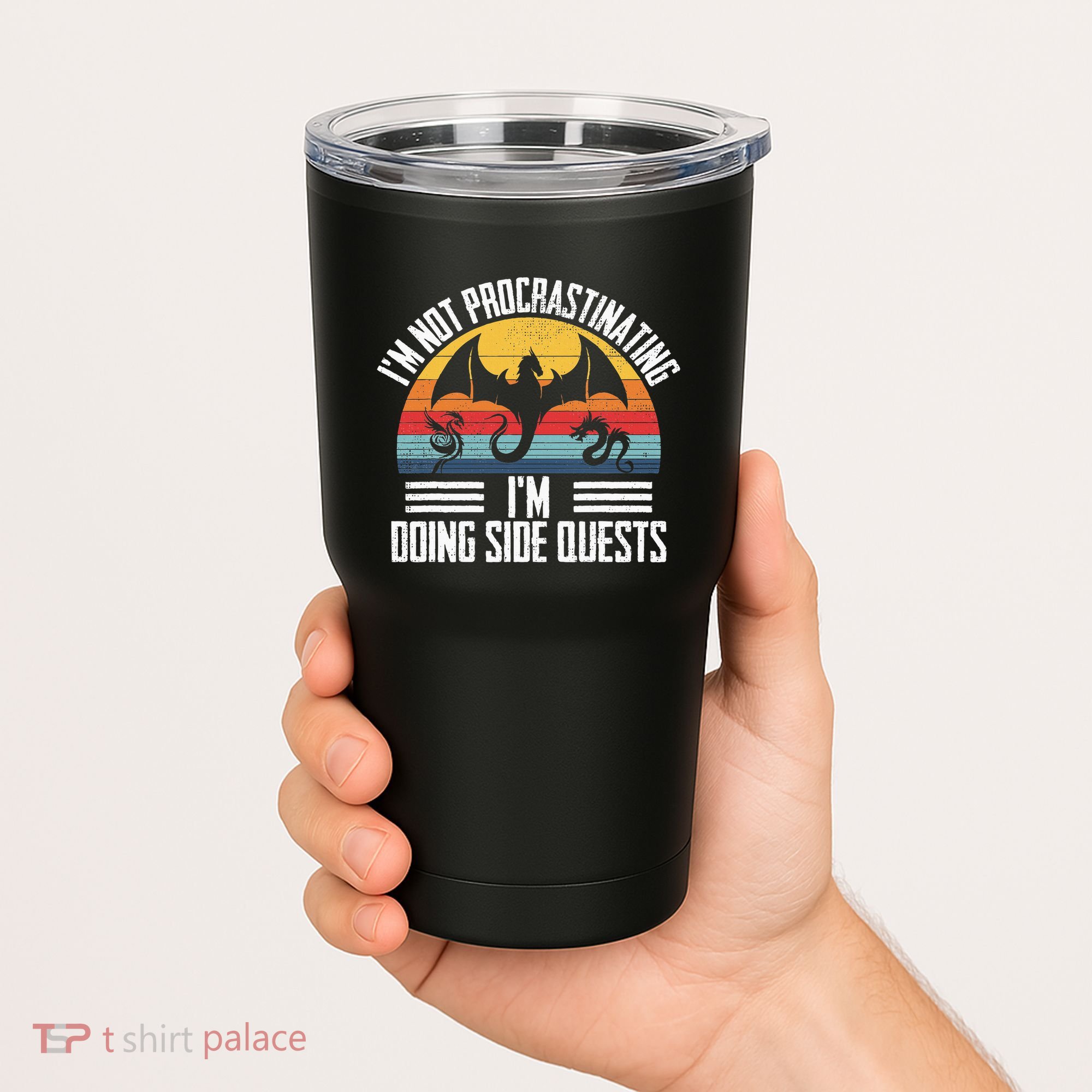 IM Not Procrastinating IM Doing Side Quests Rpg Dice Game Tumbler