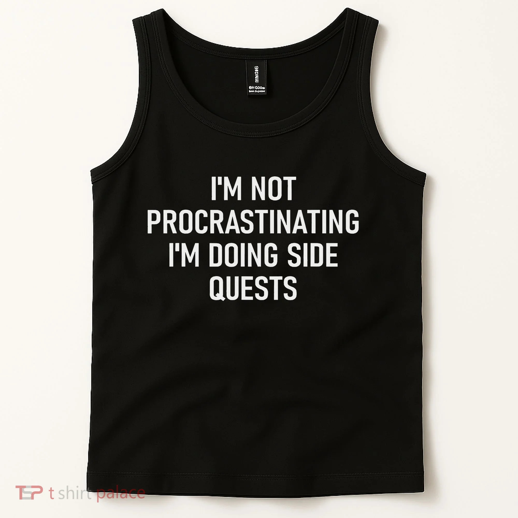 I'm Not Procrastinating I'm Doing Side Quests, Funny Gamer Tank Top