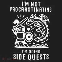 IM Not Procrastinating IM Doing Side Quests Women's Sweatshirt thumb 2
