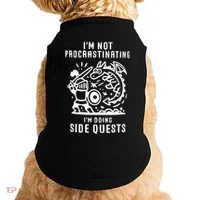 IM Not Procrastinating IM Doing Side Quests Doggie Tank thumb 0