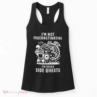 IM Not Procrastinating IM Doing Side Quests Women's Tank Top thumb 0