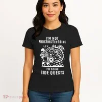 IM Not Procrastinating IM Doing Side Quests Women's T-Shirt thumb 4