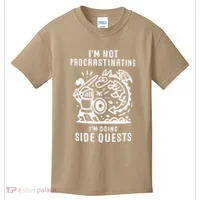 IM Not Procrastinating IM Doing Side Quests Kids T-Shirt thumb 0