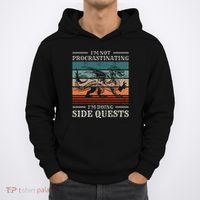 IM Not Procrastinating IM Doing Side Quests Rpg Gamer Hoodie thumb 0