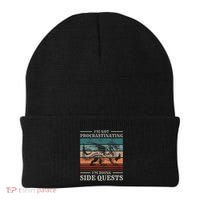 IM Not Procrastinating IM Doing Side Quests Rpg Gamer Beanie thumb 0